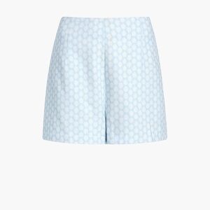 Hill House Home The Lisette Short - Powder Blue Baroque Shell Linen Size MPowder